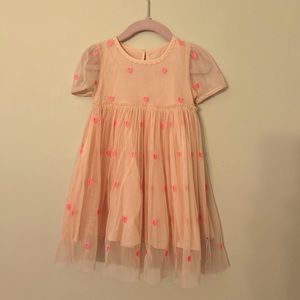 Stella McCartney Kids Sheer Heart Dress